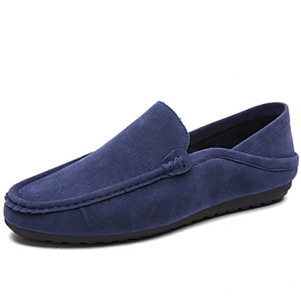 Office & Career / Casual Suede Loafers Black / Blue / Gray  