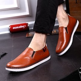   2016 New Style Hot Sale Outdoor / Office / Casual  Loafers Black / Brown / White  