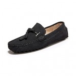 Leather Office & Career / Casual Loafers Office & Career / Casual Flat Heel Yellow / Gray / Navy  