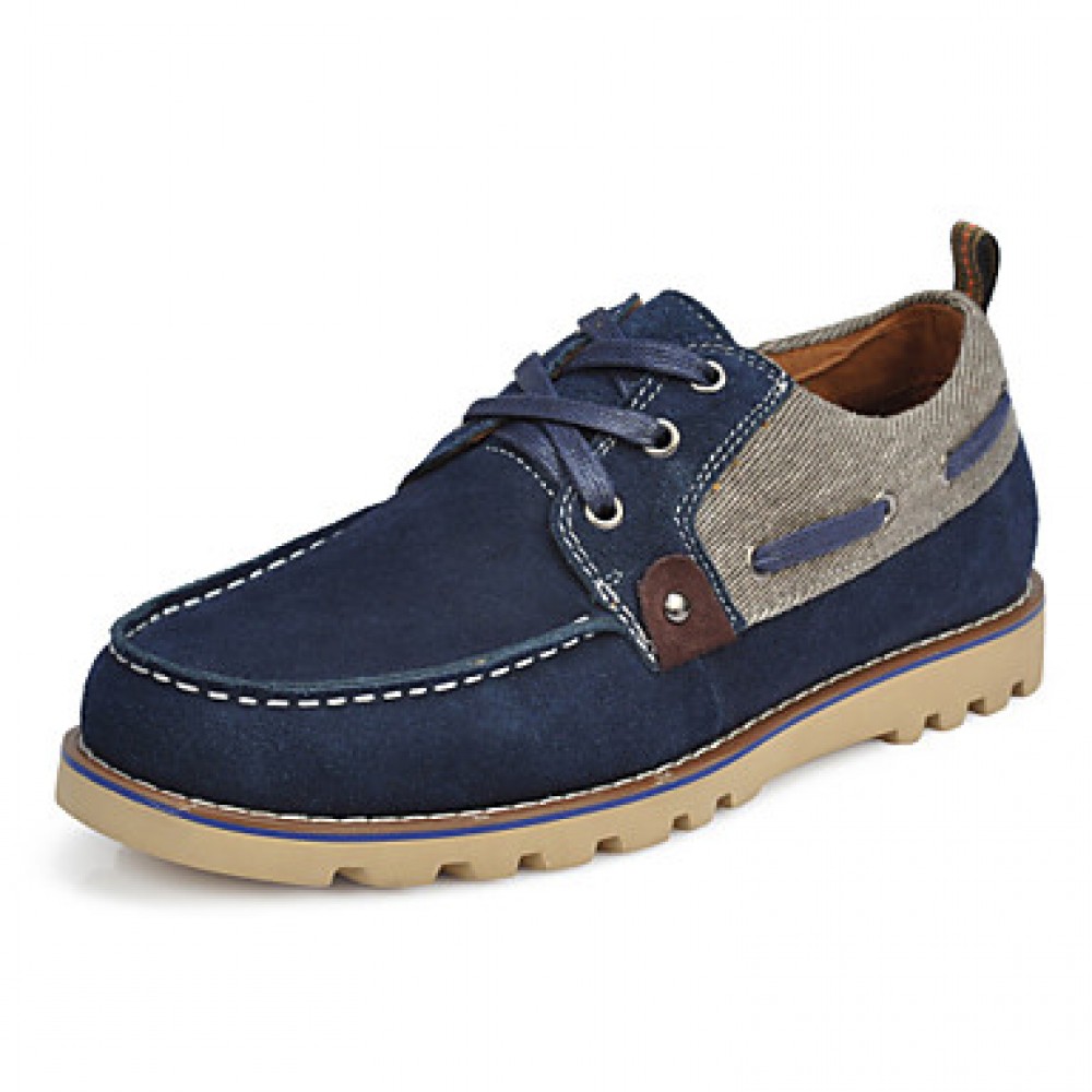 Men's Shoes Office & Career / Casual Suede Fashion Sneakers / Athletic Shoes / Espadrilles Navy  