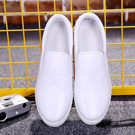   2016 New Style Hot Sale Outdoor / Office / Casual Sunny Loafers Black / White  