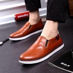   2016 New Style Hot Sale Outdoor / Office / Casual  Loafers Black / Brown / White  