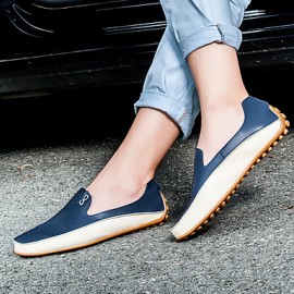 Casual  Loafers Blue/White  