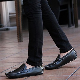 Outdoor / big size / Office & Career / Party & Evening / Casual Leather Loafers Black/Blue/Brown  