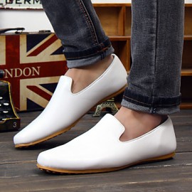 Outdoor / Casual  Loafers Black / White  