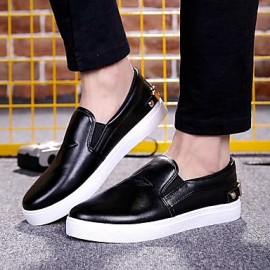   2016 New Style Hot Sale Outdoor / Office / Casual Sunny Loafers Black / White  