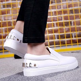   2016 New Style Hot Sale Outdoor / Office / Casual Sunny Loafers Black / White  