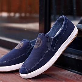 Canvas Office & Career / Casual / Athletic Loafers / Slip-on Office & Career / Casual / Athletic Slip-on Blue / Gray  