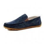 Faux Suede Casual Loafers Casual Flat Heel Blue / Yellow / Green  