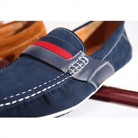   Men's Shoes / Casual Leather Boat Shoes / Fashion Men Flats Shoes/ Fashion Suede Leather Men Loafers  